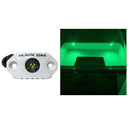 Black Oak Rock Accent Light - Green - White Housing [MAL-G] - Wholesaler Elite LLC