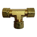 Uflex Union T-Fitting f/3/8" Tube Compression Hose Fittings [UNION T] - Wholesaler Elite LLC