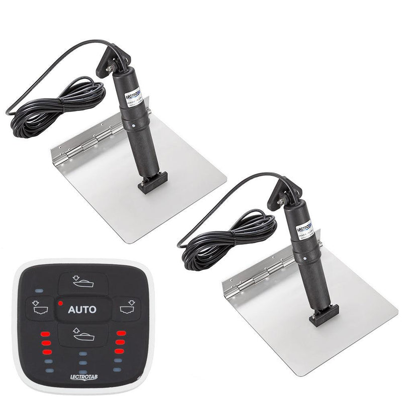 Lectrotab XKA Stainless Steel Trim Tab Kit w/ALC-1 Control - 9 x 12 [XKASAL9X12] - Wholesaler Elite LLC