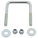 C.E. Smith Zinc U-Bolt 7/16"-14 X 3-1/8" X 4" w/Washers Nuts - Square [15253A] - Wholesaler Elite LLC