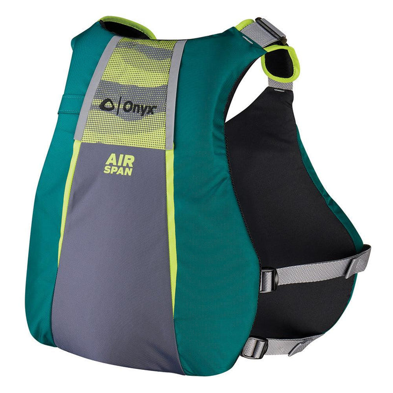 Onyx Airspan Angler Life Jacket - XL/2X - Green [123200-400-060-23] - Wholesaler Elite LLC