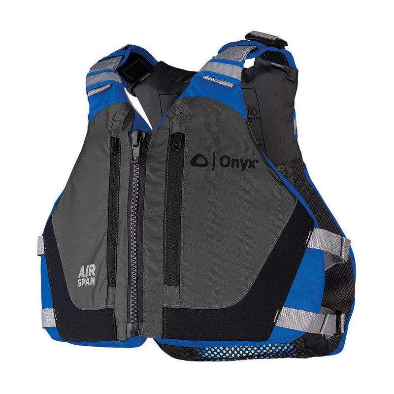 Onyx Airspan Breeze Life Jacket - XS/SM - Blue [123000-500-020-23] - Wholesaler Elite LLC