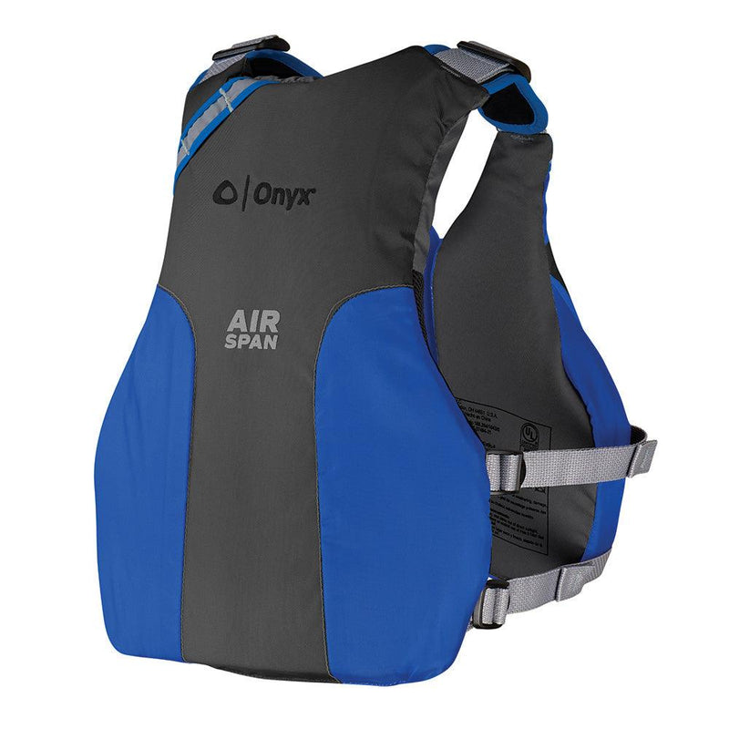 Onyx Airspan Breeze Life Jacket - M/L - Blue [123000-500-040-23] - Wholesaler Elite LLC