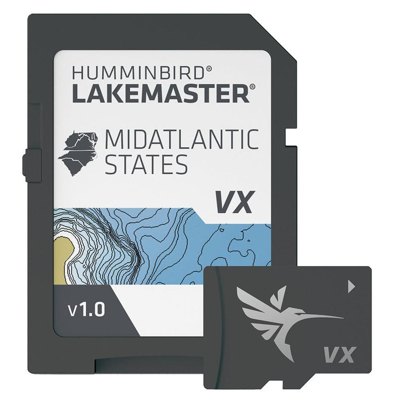 Humminbird LakeMaster VX - Mid-Atlantic States [601004-1] - Wholesaler Elite LLC