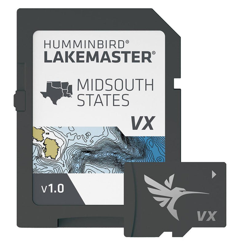 Humminbird LakeMaster VX - Mid-South States [601005-1] - Wholesaler Elite LLC