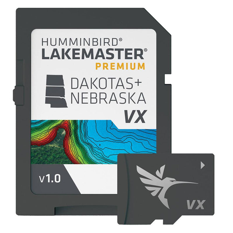 Humminbird LakeMaster VX Premium - Dakota/Nebraska [602001-1] - Wholesaler Elite LLC
