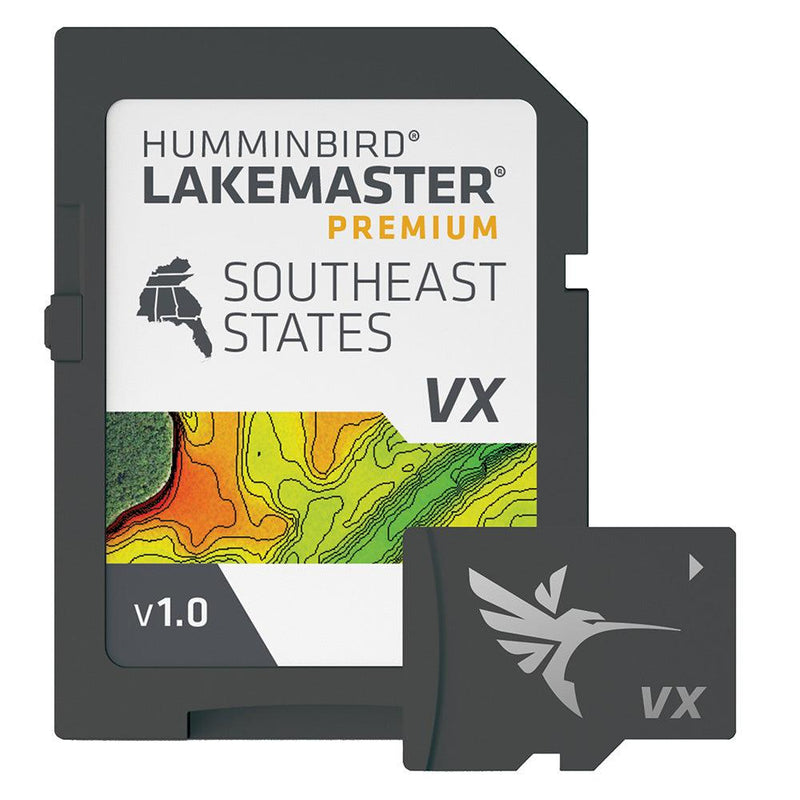 Humminbird LakeMaster VX Premium - Southeast [602008-1] - Wholesaler Elite LLC