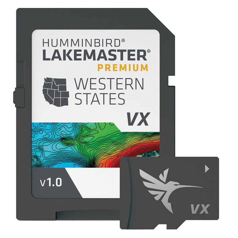 Humminbird LakeMaster VX Premium - Western States [602009-1] - Wholesaler Elite LLC