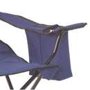 Coleman Cooler Quad Chair - Blue [2000035685] - Wholesaler Elite LLC