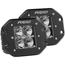 RIGID Industries D-Series PRO Flood Flush Mount Black Light - Pair [212113] - Wholesaler Elite LLC