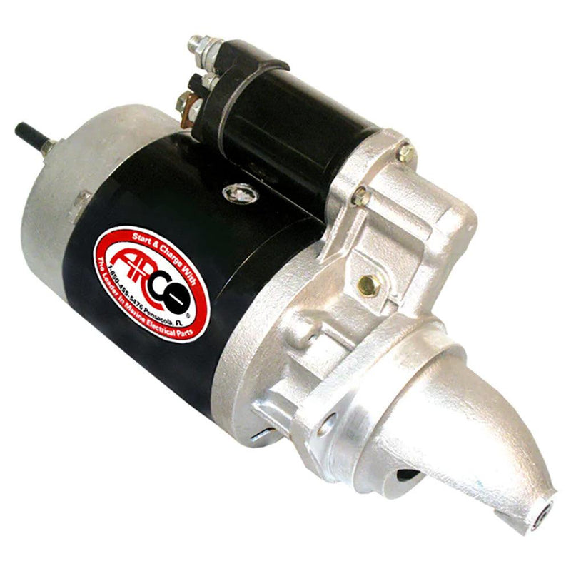 ARCO Marine Top Mount Inboard Starter - Clockwise Rotation [30456] - Wholesaler Elite LLC