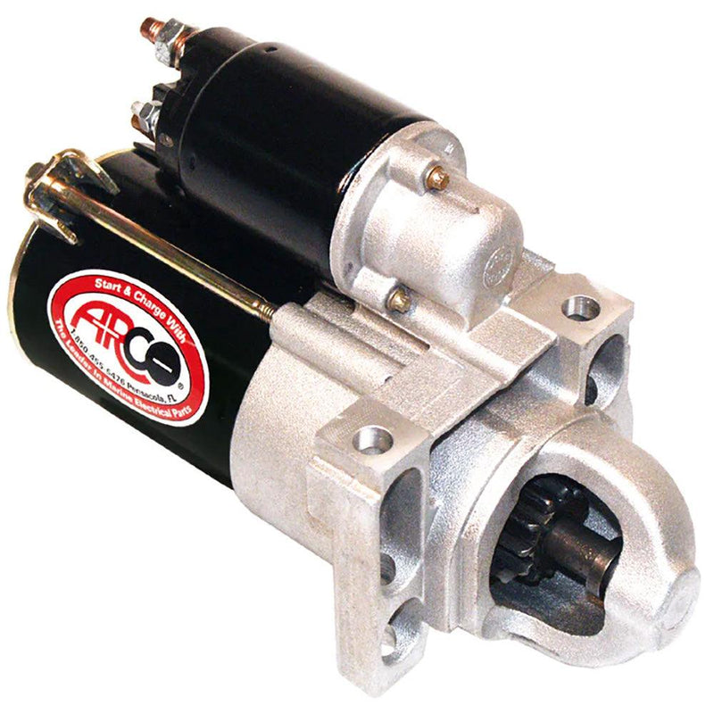 ARCO Marine Top Mount Inboard Starter w/Gear Reduction - Counter Clockwise Rotation [30462] - Wholesaler Elite LLC
