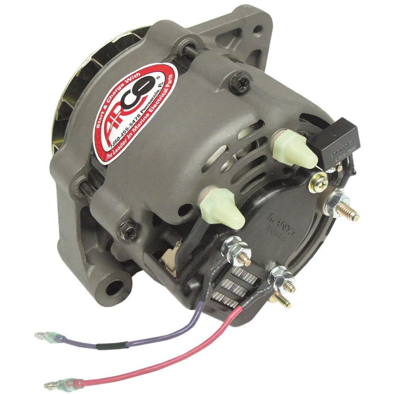 ARCO Marine Premium Replacement Alternator w/Multi-Groove Pulley - 12V 55A [60055] - Wholesaler Elite LLC