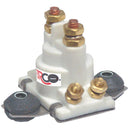 ARCO Marine Outboard Solenoid w/Flat Isolated Base White Housing [SW097] - Wholesaler Elite LLC