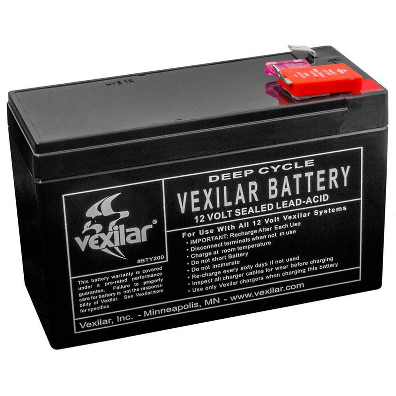 Vexilar 12V/9 AMP Lead-Acid Battery [V-100] - Wholesaler Elite LLC