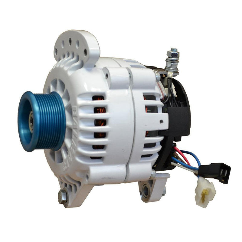 Balmar Alternator 100 AMP 12V 3.15" Dual Foot Saddle J10 Pulley w/Isolated Ground [60-100-J10] - Wholesaler Elite LLC
