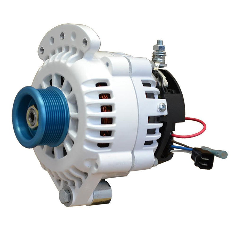 Balmar Alternator 120 AMP 12V 1-2" Single Foot Spindle Mount J10 Pulley w/Isolated Ground [621-120-J10] - Wholesaler Elite LLC