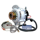 Balmar Alternator 100 AMP Kit 12V 1-2" Single Foot Spindle Mount Dual Vee Pulley Regulator Temp Sensor [621-VUP-MC-100-DV] - Wholesaler Elite LLC