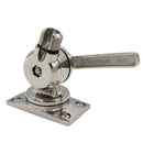 Shakespeare 6187 Sleek Compact Stainless Steel Rotatable 4-Way Ratchet Mount [6187] - Wholesaler Elite LLC
