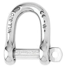 Wichard 12mm self-locking D shackle