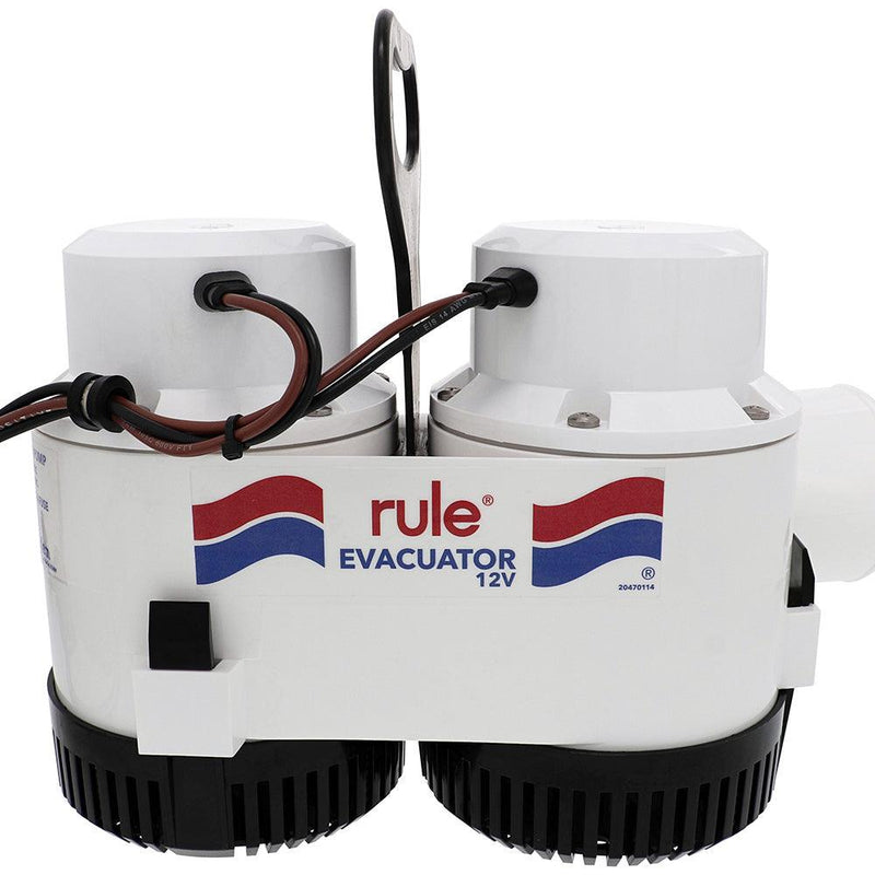 Rule 7700D GPH Evacuator Pump - 12V [7700D] - Wholesaler Elite LLC
