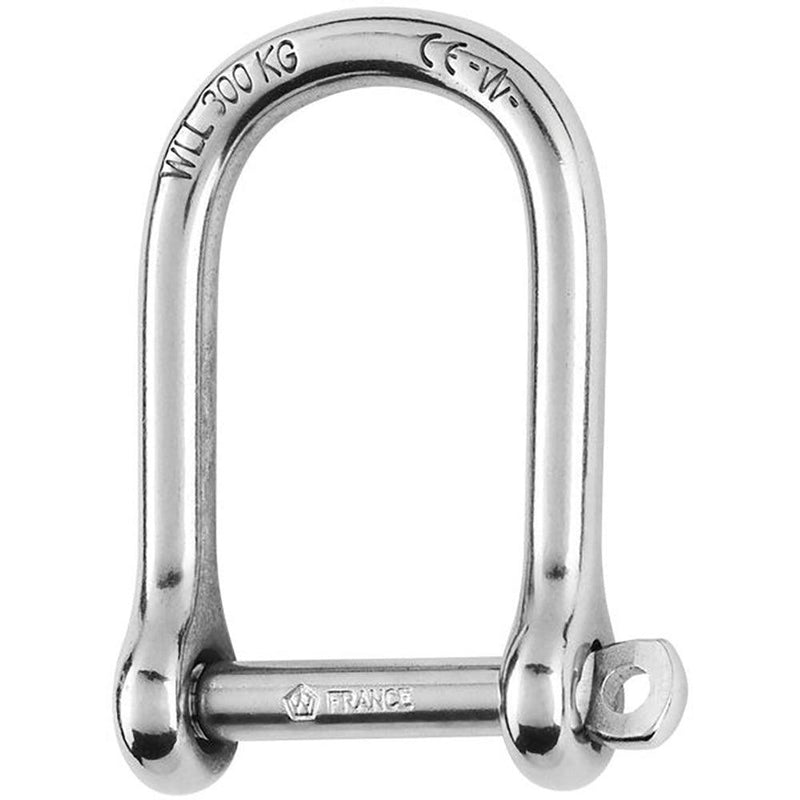 Wichard Self-Locking Large Opening Shackle - 6mm Diameter - 1/4" [01263] - Wholesaler Elite LLC