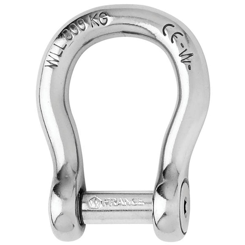 Wichard Self-Locking Allen Head Pin Bow Shackle - 12mm Diameter - 15/32" [01346] - Wholesaler Elite LLC
