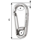Wichard Symmetric Carbin Hook - 120mm Length - 15/32" [02317] - Wholesaler Elite LLC