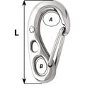 Wichard HR Safety Snap Hook - 100mm Length - 3-15/16" [02382] - Wholesaler Elite LLC