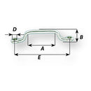 Wichard Webbing Eye strap - 5mm Diameter - 13/64" - 65mm Spacing - 2-9/16" [09212] - Wholesaler Elite LLC