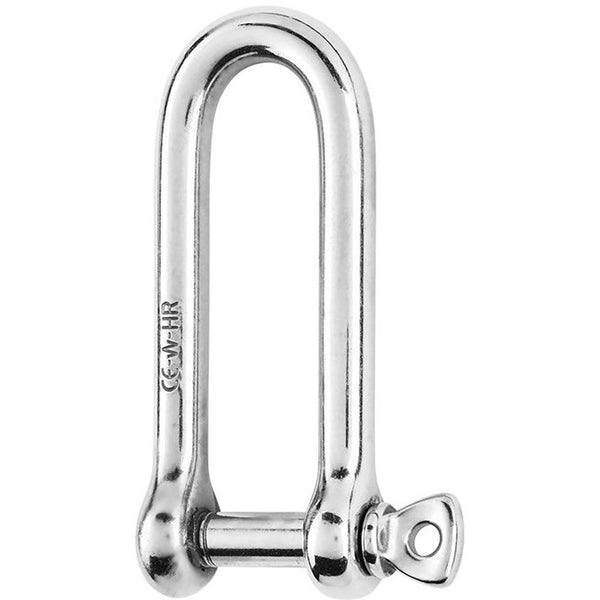 Wichard HR Long D Shackle - 10mm Diameter - 25/64" [11215] - Wholesaler Elite LLC