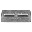 Tecnoseal Rectangular Zinc Plate Anode w/Inserts - 12" x 6" x 1" [TEC-DIVERSD] - Wholesaler Elite LLC