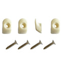 Blue Performance White Hooks Screws - 4 Pieces [PC980] - Wholesaler Elite LLC