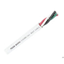 Pacer Round 4 Conductor Cable - 100 - 16/4 AWG - Black, Green, Red White [WR16/4-100] - Wholesaler Elite LLC
