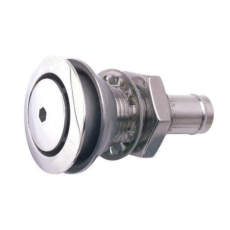 Attwood 316 Stainless Steel Alloy Flush Mount Fuel Vent - Straight Vent [66031-3] - Wholesaler Elite LLC