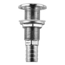 Attwood 5/8 inch stainless steel straight barbed thru-hull fitting