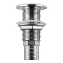 Attwood Stainless Steel Thru-Hull Standard Straight Barbed - 1" Inner Diameter [66548-3] - Wholesaler Elite LLC
