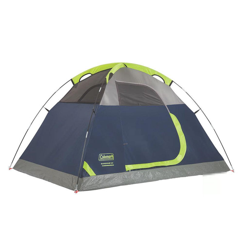 Coleman Sundome 2-Person Camping Tent - Navy Blue Grey [2000036415] - Wholesaler Elite LLC