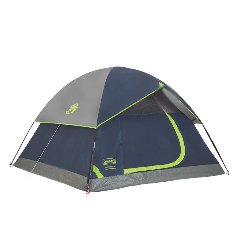 Coleman Sundome 2-Person Camping Tent - Navy Blue Grey [2000036415] - Wholesaler Elite LLC