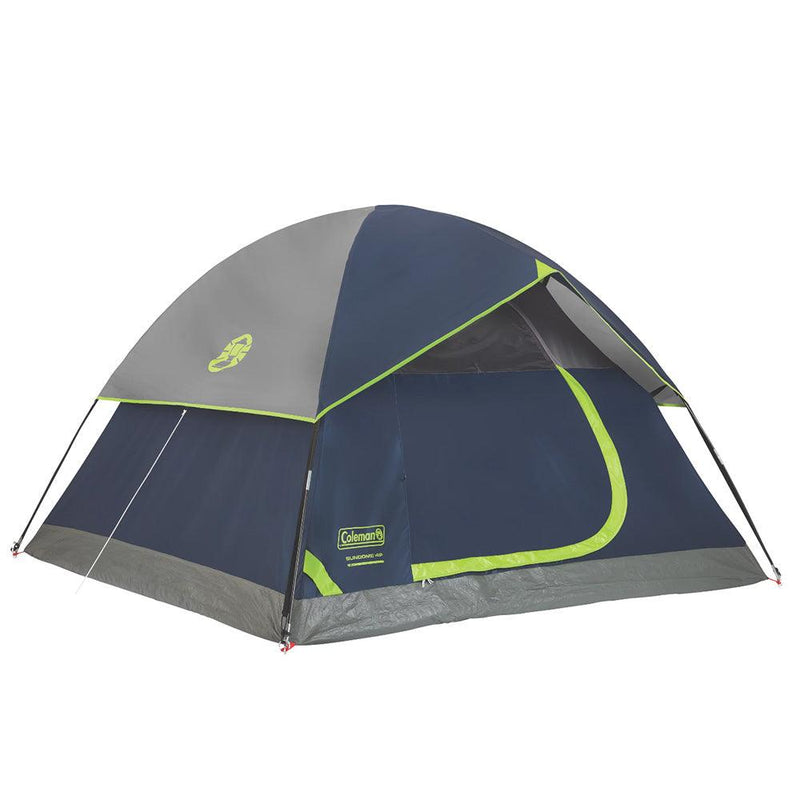 Coleman Sundome 4-Person Camping Tent - Navy Blue Grey [2000035697] - Wholesaler Elite LLC