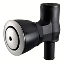 Attwood 90 P-Trap Fuel Tank Vent - Flush Mount - Black w/Stainless Steel Vent Head [1674-6] - Wholesaler Elite LLC
