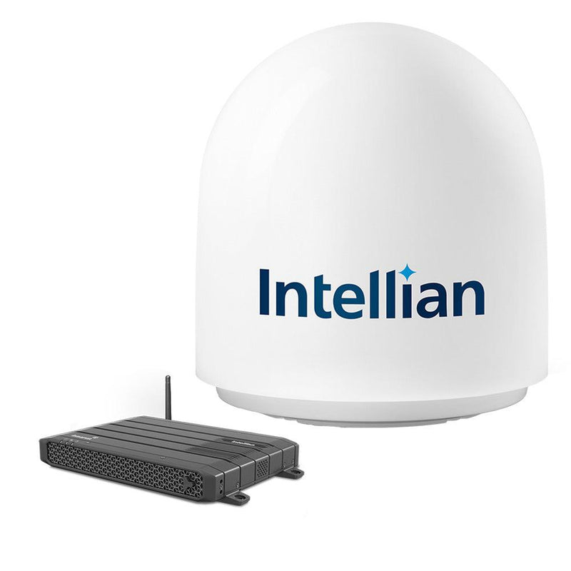 Intellian FB500 Inmarsat Fleet Broadband Maritime Terminal w/Stand-Alone BDU [F4-A500-S] - Wholesaler Elite LLC