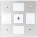 Sea-Dog Square LED Mirror Light w/On/Off Dimmer - White Blue [401840-3] - Wholesaler Elite LLC