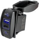 Sea-Dog USB USB-C Rocker Switch Style Power Socket [426521-1] - Wholesaler Elite LLC