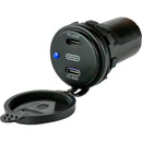 Sea-Dog Dual USB-C Power Socket [426522-1] - Wholesaler Elite LLC