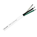 Pacer Round 3 Conductor Cable - 100 - 12/3 AWG - Black, Green White [WR12/3-100] - Wholesaler Elite LLC