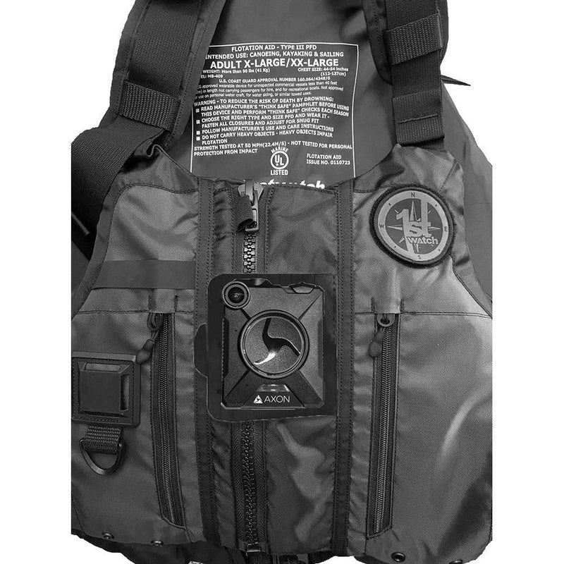 First Watch AV-1000 Kayak Style Duty PFD - Black - M/L [AV-1000-BK-M/L] - Wholesaler Elite LLC
