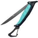 Toadfish Stowaway Folding Fillet Knife w/Built-In Carabiner - 7" [1029] - Wholesaler Elite LLC