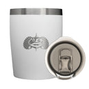 Toadfish Non-Tipping 10oz Rocks Tumbler - White [1076] - Wholesaler Elite LLC