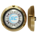 Shadow-Caster SC3 Great White bronze surface mount underwater light